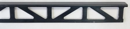 Perfil Pro-Mate 3 Aluminio Anodizado Black 0.3x1x250