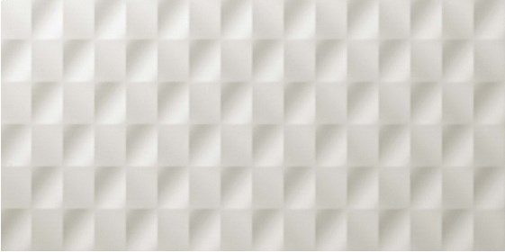 3D Mesh White Matt 40x80