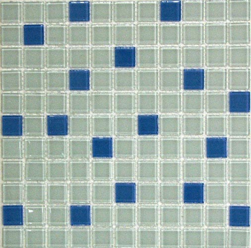 Мозаика Jump Blue №8 (light) Растяжки 25*25 300*300