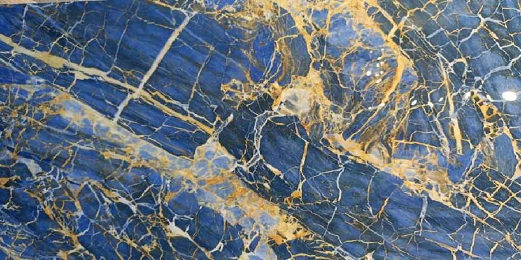 Керамическая плитка Golden Blue 60x120 см