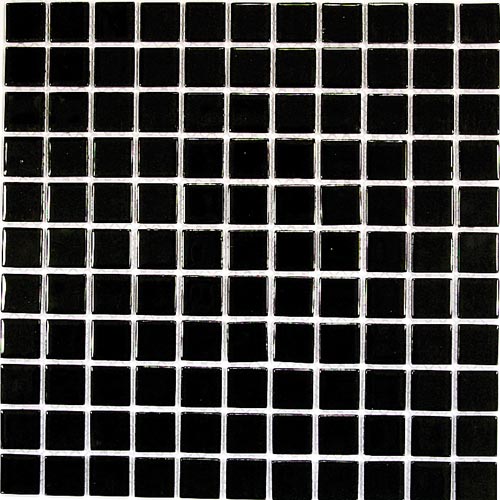 Мозаика Black glass (стекло) 4*25*25 300*300