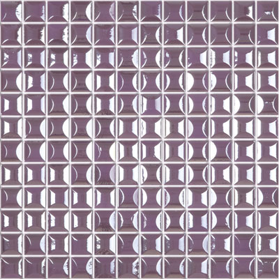 Мозаика Edna Purple Пурпурный (на сетке)