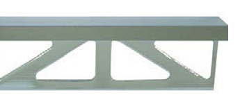 Perfil Pro-Mate 5 Aluminio Anodizado Plata 0.5x1.1x250