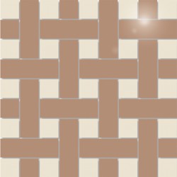 Керамогранит TU142/001 Креп Декор мозаичный коричневый 42х42
