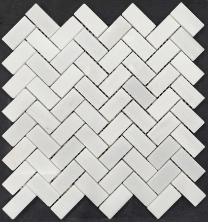 Mosaic Polished Pure White 30.5x30.5