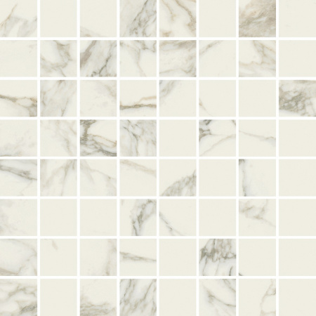 Charme Deluxe Arabescato White Mosaico Lux 29.2x29.2