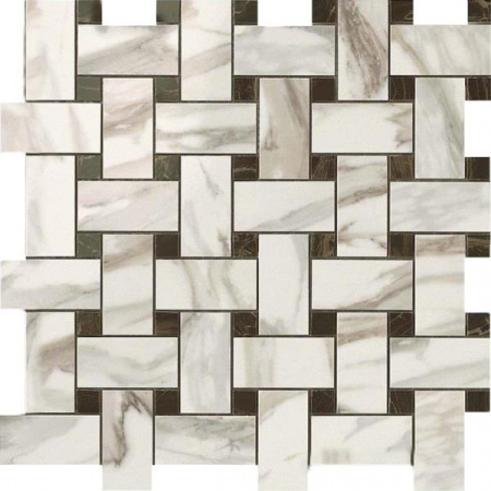 Мозаика 600110000069 S.M. Calacatta Gold Twist Mosaic 30.5x30.5
