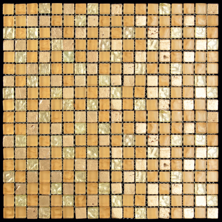 Мозаика BDA-1502 (MSBDA-001) мозаика Стекло+Мрамор+Агломерат 15х15 298х298