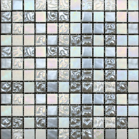Стеклянная мозаика Trendy Gris 31,6x31,6 - Mosavit