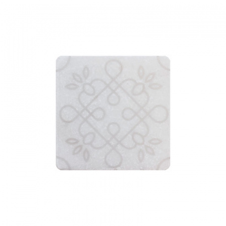 Декор WHITE MARBLE MOTIF №1 (Белый) 10X10