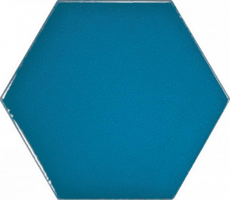 Плитка 23836 Scale Hexagon Electric Blue 10,7х12,4