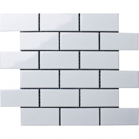 Кер. мозаика Brick White Glossy (A32000/A1001G) 291х295х6