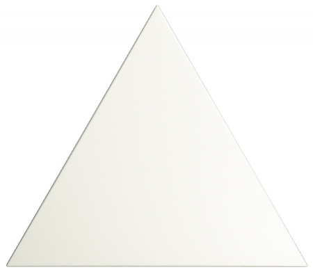 Triangle Layer White Matt 15x17