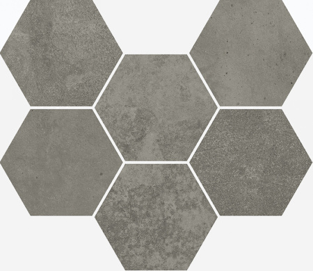Terraviva Dark Mosaico Hexagon Nat 25x29