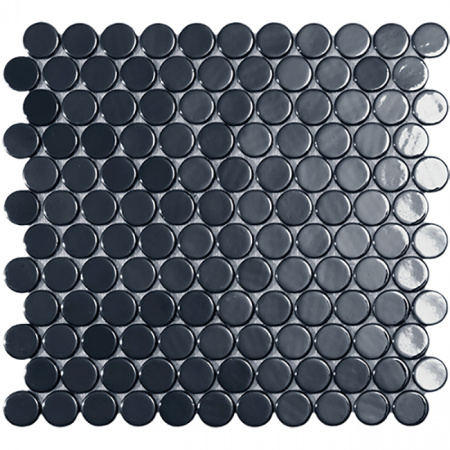 Мозаика Circle № 6005 BR Чёрный (на сетке)(0,091 м2)