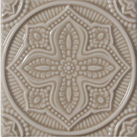 Плитка ADST4094 RELIEVE MANDALA PLANET SILVER SANDS 14,8x14,8