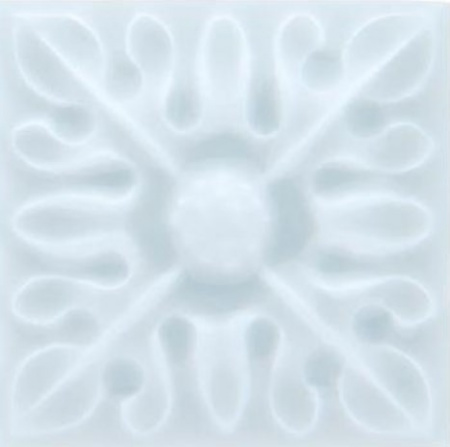 Плитка ADST4110 TACO RELIEVE FLOR Nº 2 ICE BLUE 3x3
