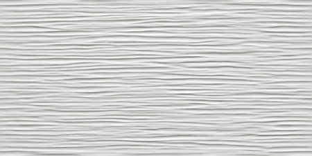 3D Wave White Glossy 40x80